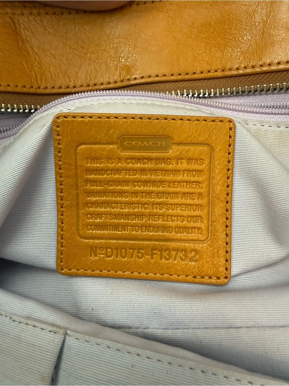 Coach vintage soho